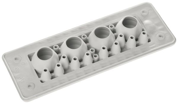 MH24 F 191 LIGHT GREY UL94 V0 IP65 TPE Screw