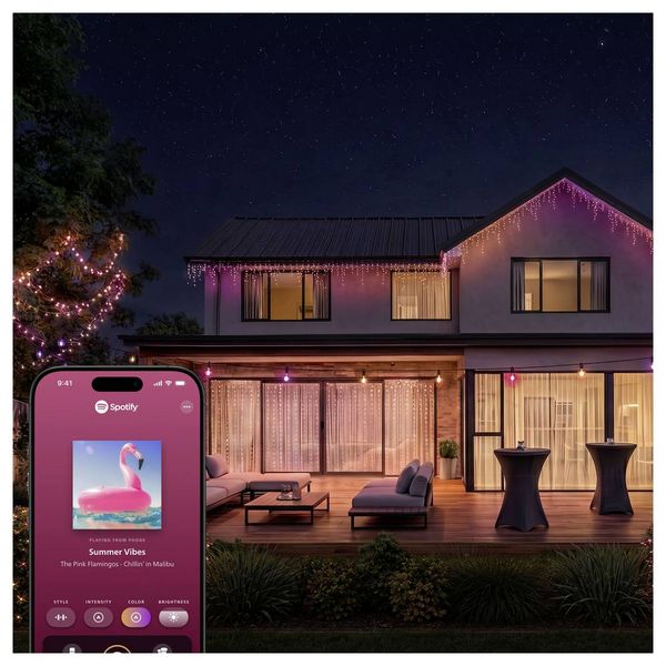 Produktbild: Philips Hue 8721103179999 Lichterkette Innen/Au&szlig;en netzbetrieben LED Wei&szlig;, Mehrfarbig