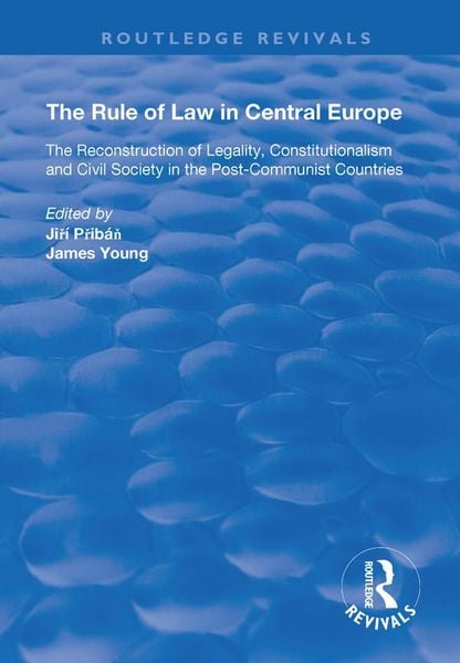 Produktbild: The Rule of Law in Central Europe
