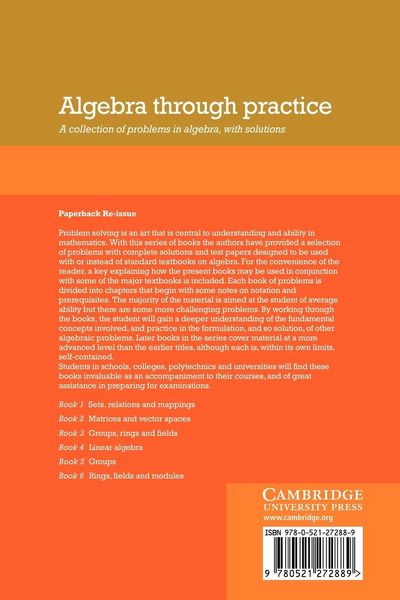 Produktbild: Algebra Through Practice