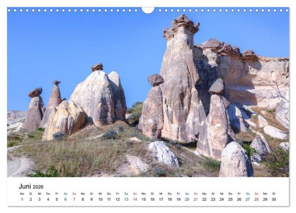 Produktbild: Kappadokien - Das M&auml;rchenland der T&uuml;rkei (Wandkalender 2026 DIN A3 quer), CALVENDO Monatskalender