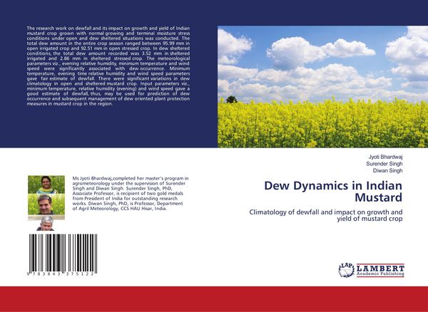 Produktbild: Dew Dynamics in Indian Mustard