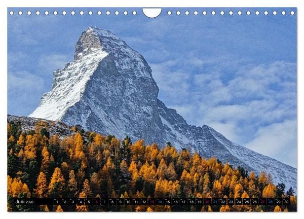 Produktbild: MATTERHORN. Faszination und Magie (Wandkalender 2026 DIN A4 quer), CALVENDO Monatskalender