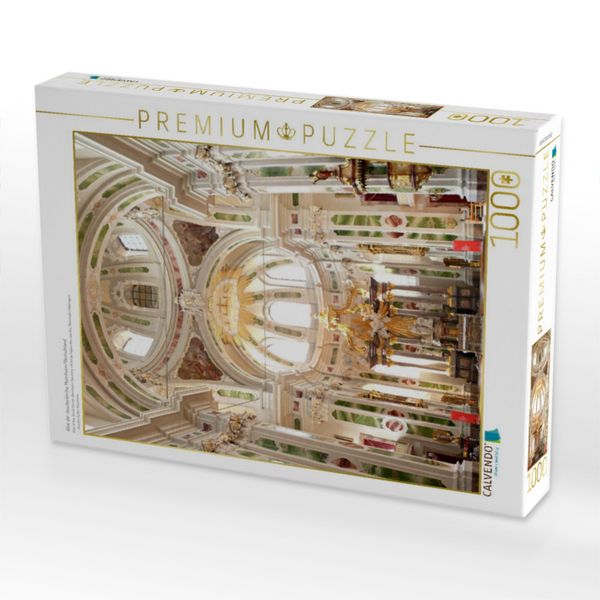 Produktbild: CALVENDO Puzzle Altar der Jesuitenkirche, Mannheim/Deutschland | 1000 Teile Lege-Gr&ouml;&szlig;e 64x48cm Foto-Puzzle f&uuml;r gl&uuml;ckliche Stunden