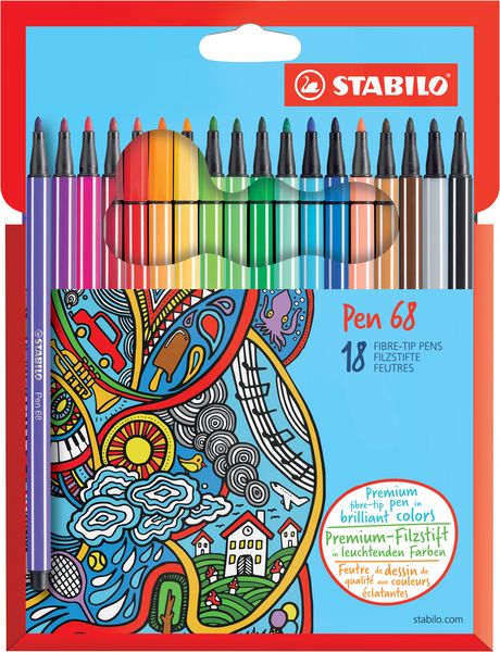 Produktbild: STABILO Filzstift Pen 68