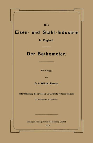 Produktbild: Die Eisen- und Stahl-Industrie in England