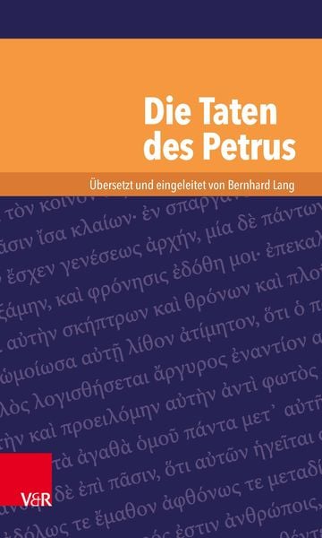 Produktbild: Die Taten des Petrus