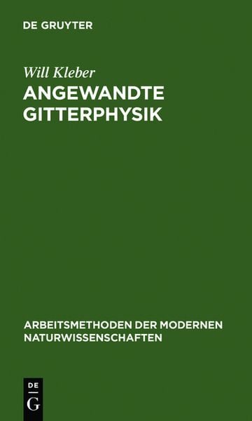 Produktbild: Angewandte Gitterphysik