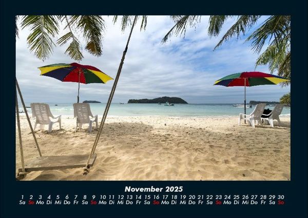 Produktbild: Karibik 2025 Fotokalender DIN A4