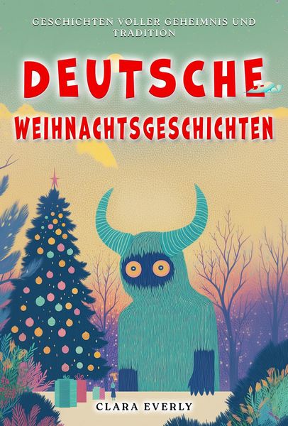 Produktbild: Deutsch Weihnachts Geschichten: Sechs illustrierte Wintersagen von Krampus, Rauhn&auml;chten und Wilder Jagd  zum Vorlesen und Selberlesen ab 8 Jahren