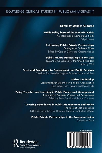 Produktbild: Public-Private Partnerships in the European Union