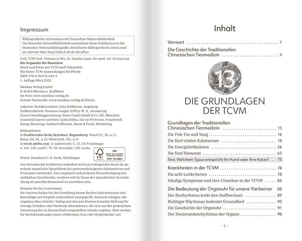 Produktbild: Die Organuhr f&uuml;r Haustiere