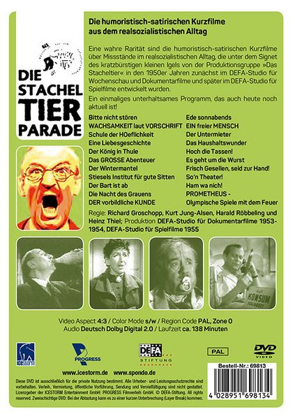 Produktbild: Die Stacheltierparade - DEFA