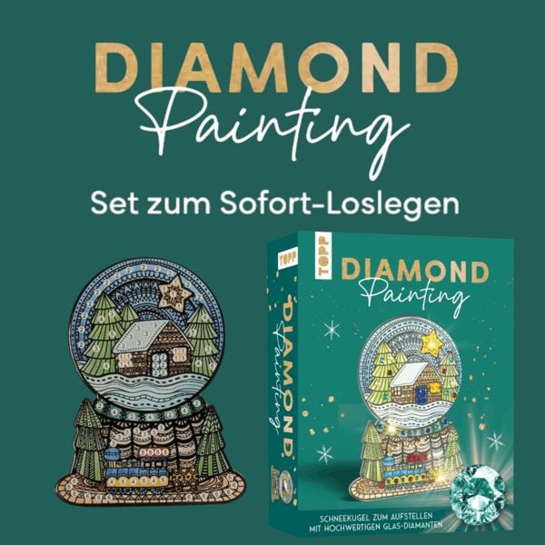 Produktbild: Diamond Painting Set Schneekugel