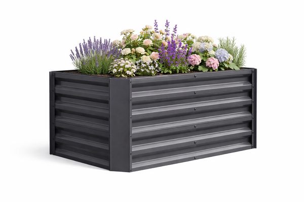 Produktbild: Metall Hochbeet Gartenbeet 180x90 Galdo L