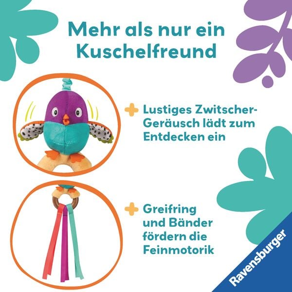 Produktbild: Play+ Zwitscher-Vogel - ab 0 Monate