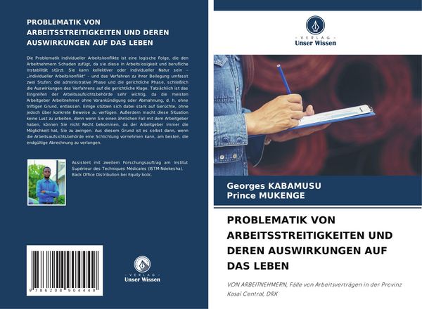 Produktbild: Problematik von Arbeitsstreitigkeiten und Deren Auswirkungen Auf das Leben