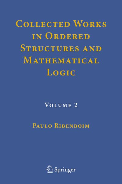 Produktbild: Collected Works in Ordered Structures and Mathematical Logic