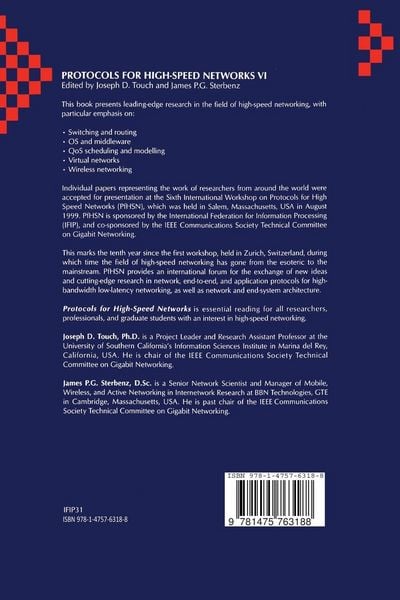 Produktbild: Protocols for High-Speed Networks VI