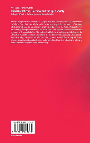 Produktbild: Global Catholicism, Tolerance and the Open Society