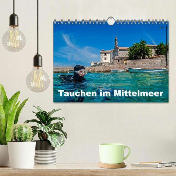 Produktbild: Tauchen im Mittelmeer (Wandkalender 2026 DIN A4 quer), CALVENDO Monatskalender
