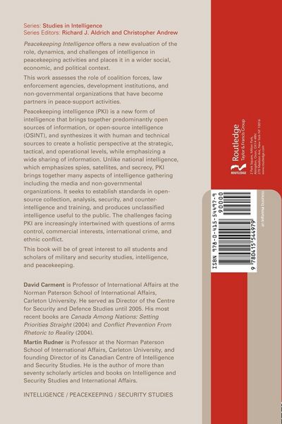 Produktbild: Peacekeeping Intelligence