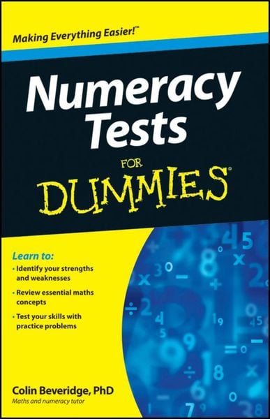 Produktbild: Numeracy Tests for Dummies