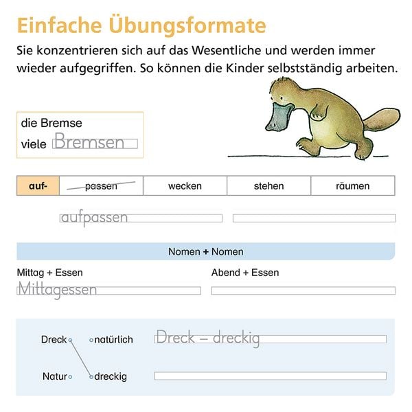 Produktbild: Rechtschreiben mit Rico Schnabel, Klasse 3
