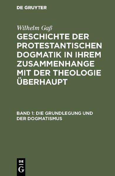 Produktbild: Die Grundlegung und der Dogmatismus