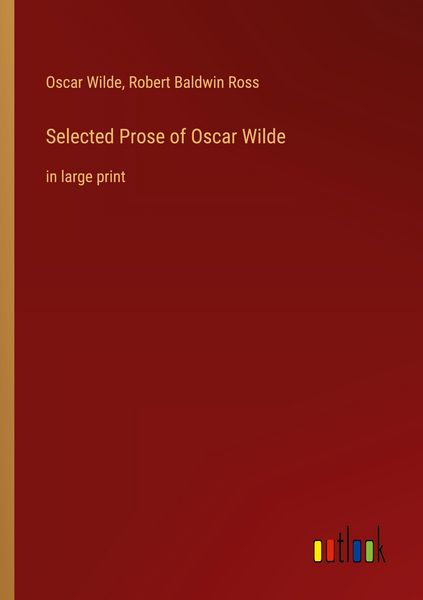 Produktbild: Selected Prose of Oscar Wilde