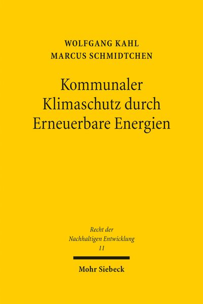 Produktbild: Kommunaler Klimaschutz durch Erneuerbare Energien