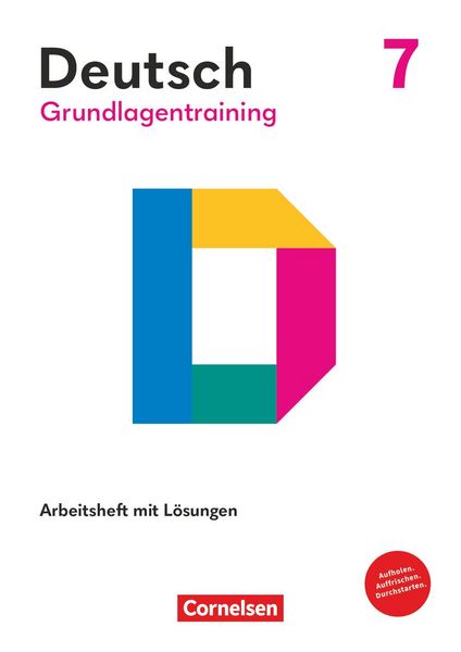 Produktbild: Grundlagentraining Deutsch - Sekundarstufe I - 7. Schuljahr