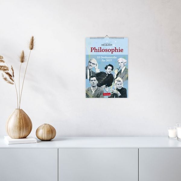 Produktbild: DIE ZEIT Philosophie Wochen-Kulturkalender 2027 - 53 Denkanst&ouml;&szlig;e f&uuml;r 2027