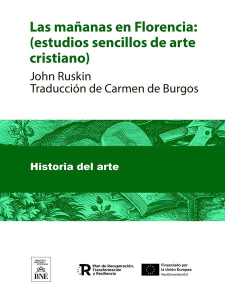 Produktbild: Las ma&ntilde;anas en Florencia : (estudios sencillos de arte cristiano)