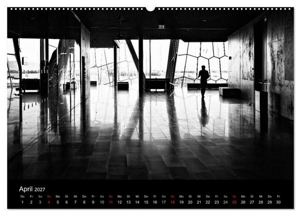 Produktbild: Das Licht in Schwarz und Wei&szlig; (hochwertiger Premium Wandkalender 2027 DIN A2 quer), Kunstdruck in Hochglanz