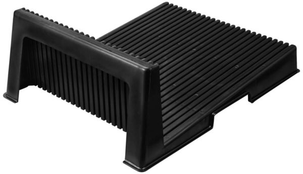 Produktbild: TRU COMPONENTS ESD-Platinenhalter (L x B x H) 35.5 x 26.8 x 12.8mm ableitf&auml;hig