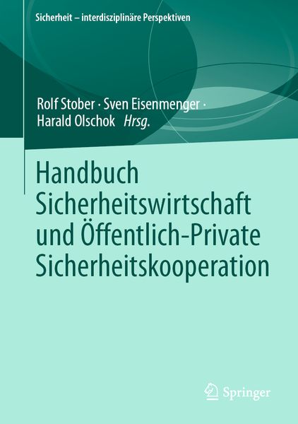 Produktbild: Handbuch Sicherheitswirtschaft und &Ouml;ffentlich-Private Sicherheitskooperation
