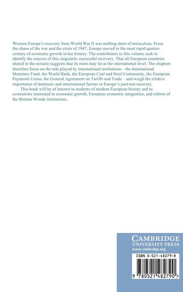 Produktbild: Europe's Postwar Recovery