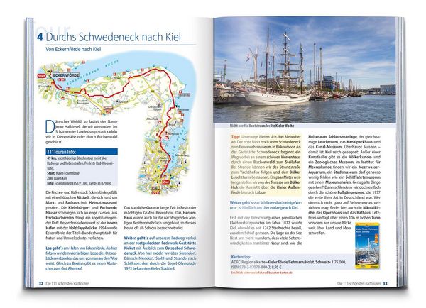 Produktbild: BVA Die 111 sch&ouml;nsten Radtouren in Deutschland