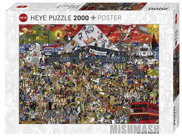 Produktbild: British Music History Puzzle