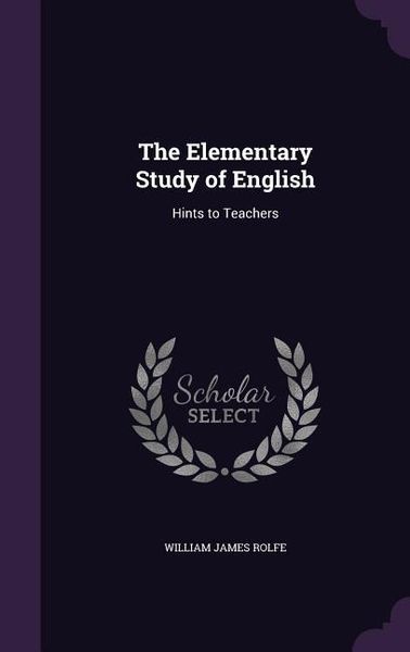 Produktbild: The Elementary Study of English