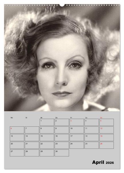 Produktbild: Diven der Stummfilm-&Auml;ra (hochwertiger Premium Wandkalender 2026 DIN A2 hoch), Kunstdruck in Hochglanz