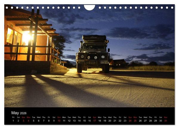 Produktbild: Off-road adventures in Africa (Wall Calendar 2026 DIN A4 landscape), CALVENDO 12 Month Wall Calendar