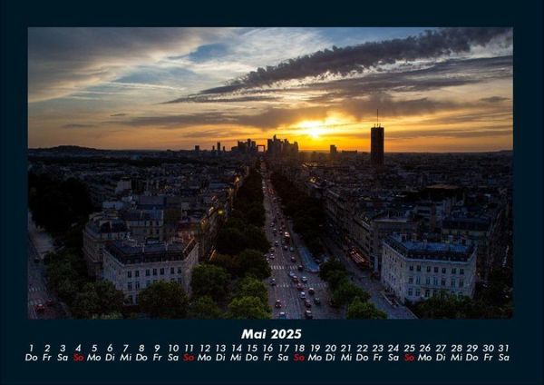 Produktbild: Sonnenuntergang 2025 Fotokalender DIN A4