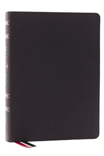 Produktbild: LSB, MacArthur Study Bible, Black Genuine Leather, Comfort Print