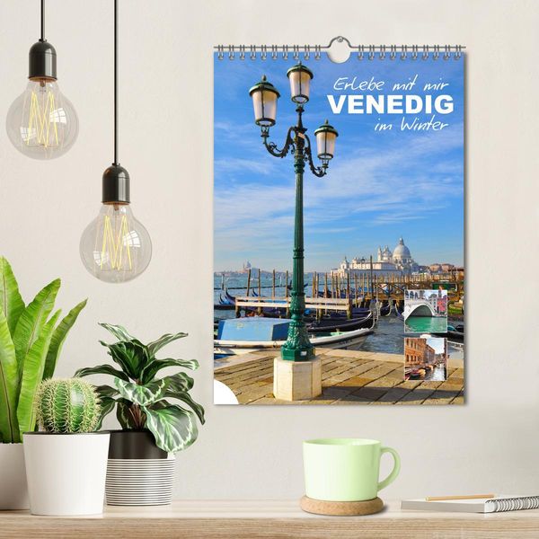 Produktbild: Erlebe mit mir Venedig im Winter (Wandkalender 2026 DIN A4 hoch), CALVENDO Monatskalender