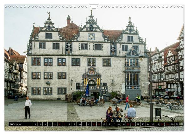 Produktbild: Hann. M&uuml;ndener Ansichten (Wandkalender 2026 DIN A3 quer), CALVENDO Monatskalender
