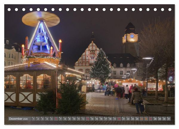 Produktbild: Vogtland - Impressionen (Tischkalender 2026 DIN A5 quer), CALVENDO Monatskalender