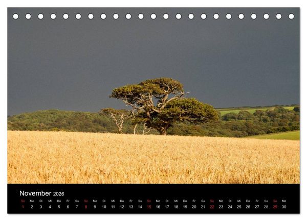 Produktbild: Magisches Cornwall (Tischkalender 2026 DIN A5 quer), CALVENDO Monatskalender