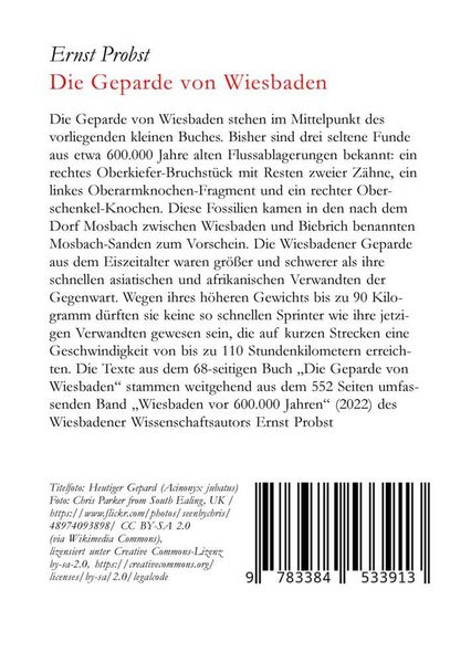 Produktbild: Die Geparde von Wiesbaden